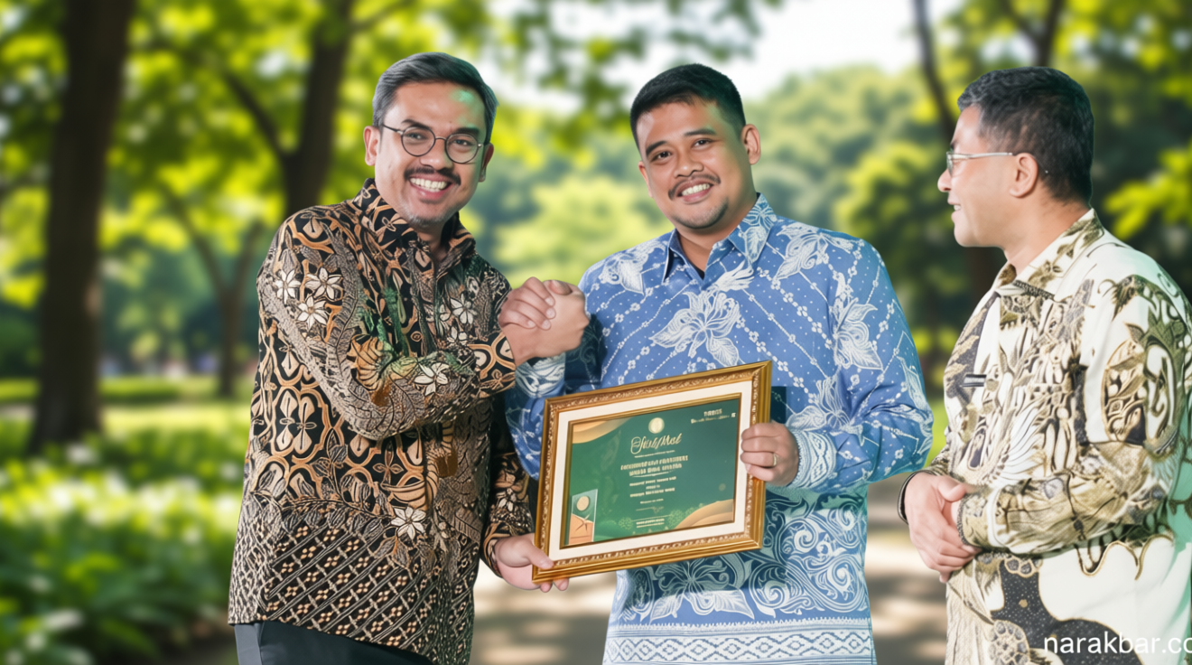 Special Plan: Bobby Terima Penghargaan Adinata Syariah, Bukti Sumut Berkontribusi bagi Penguatan Ekonomi Nasional