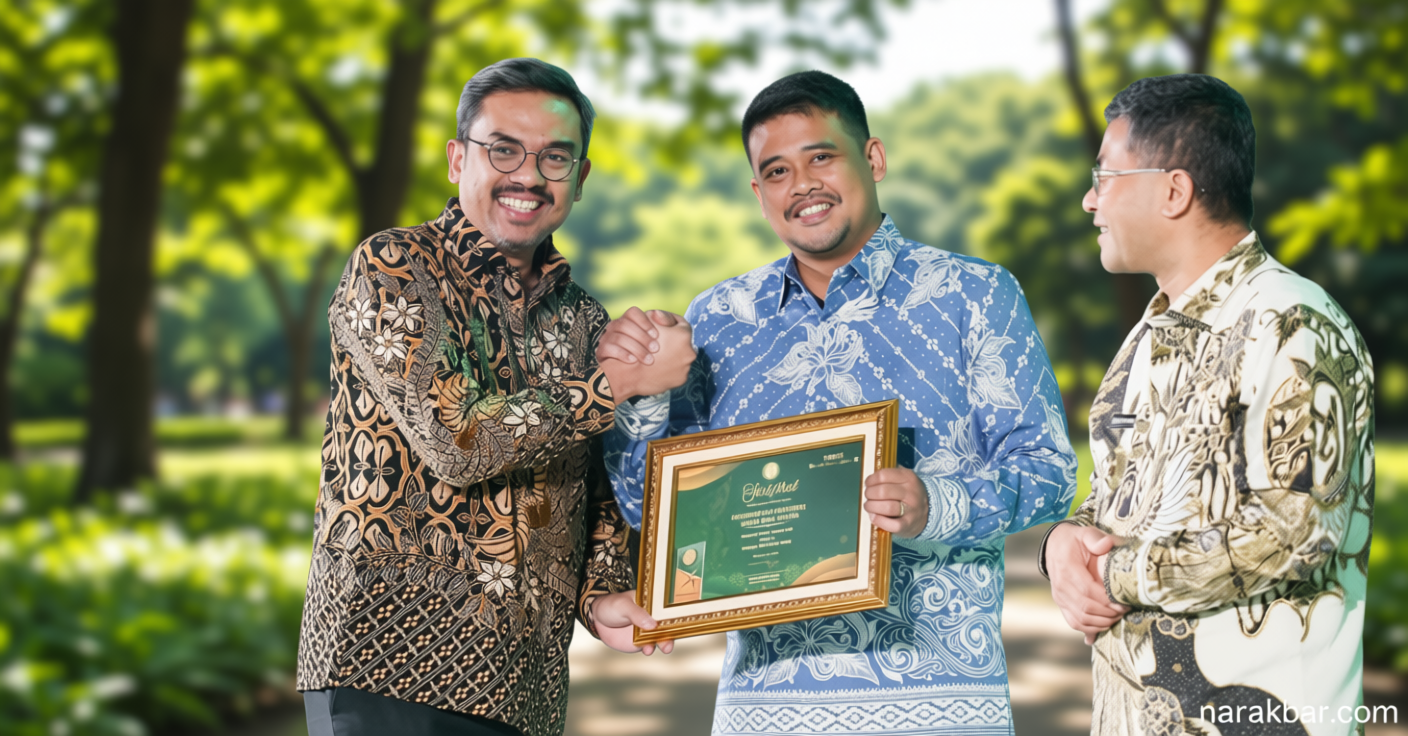 Special Plan: Bobby Terima Penghargaan Adinata Syariah, Bukti Sumut Berkontribusi bagi Penguatan Ekonomi Nasional