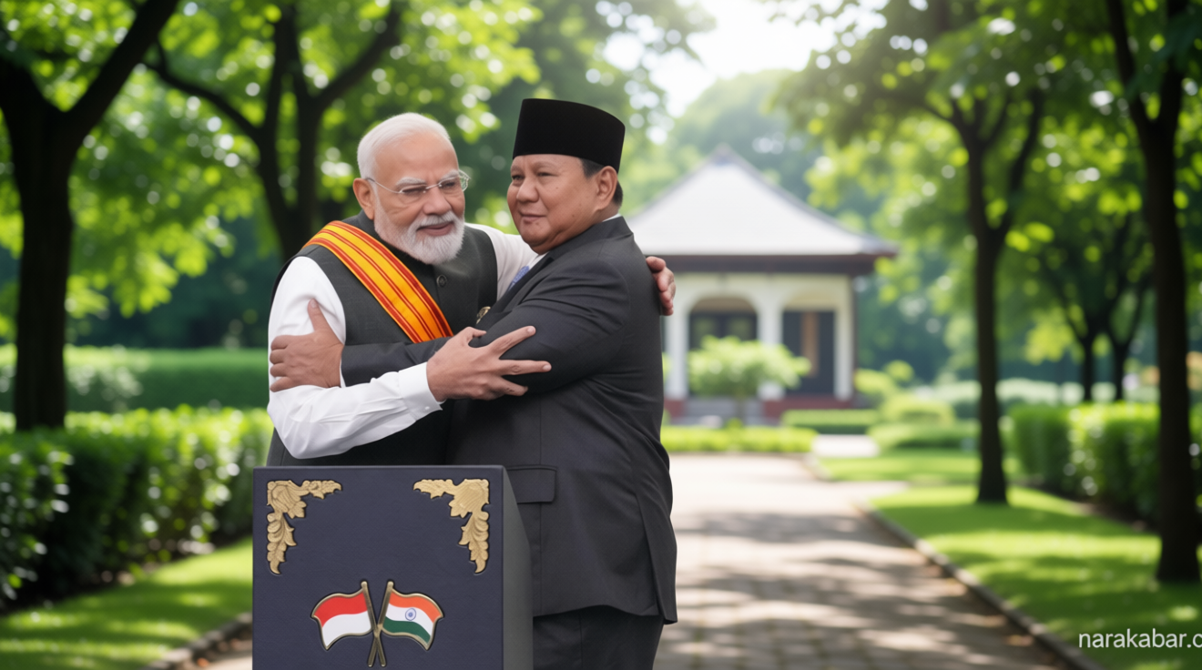 Key Discussion: Hubungkan Sabang dan Andaman, Prabowo-Modi Siapkan Koridor Ekonomi Baru RI-India
