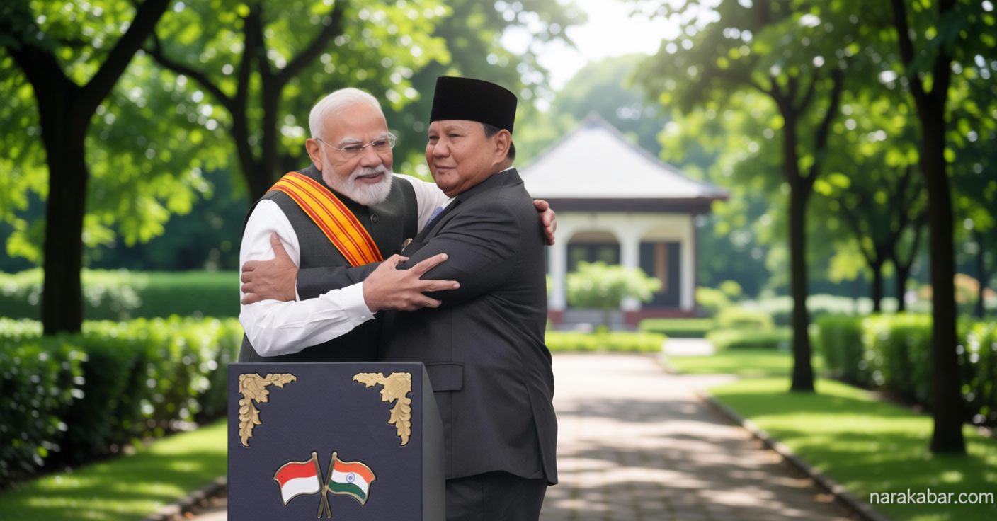 Key Discussion: Hubungkan Sabang dan Andaman, Prabowo-Modi Siapkan Koridor Ekonomi Baru RI-India