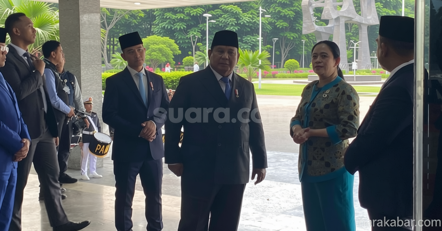 Meeting Results: Prabowo-Gibran Bersiap Sambut Narendra Modi di Gedung Parlemen