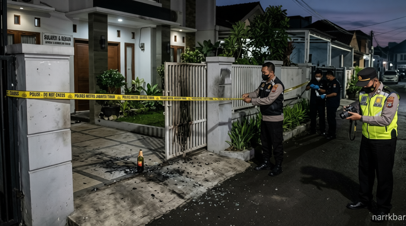 Solving Problems: Sengketa Lahan Berujung Teror! Rumah Advokat Sulardi Dilempar Molotov, Pelaku Terekam CCTV