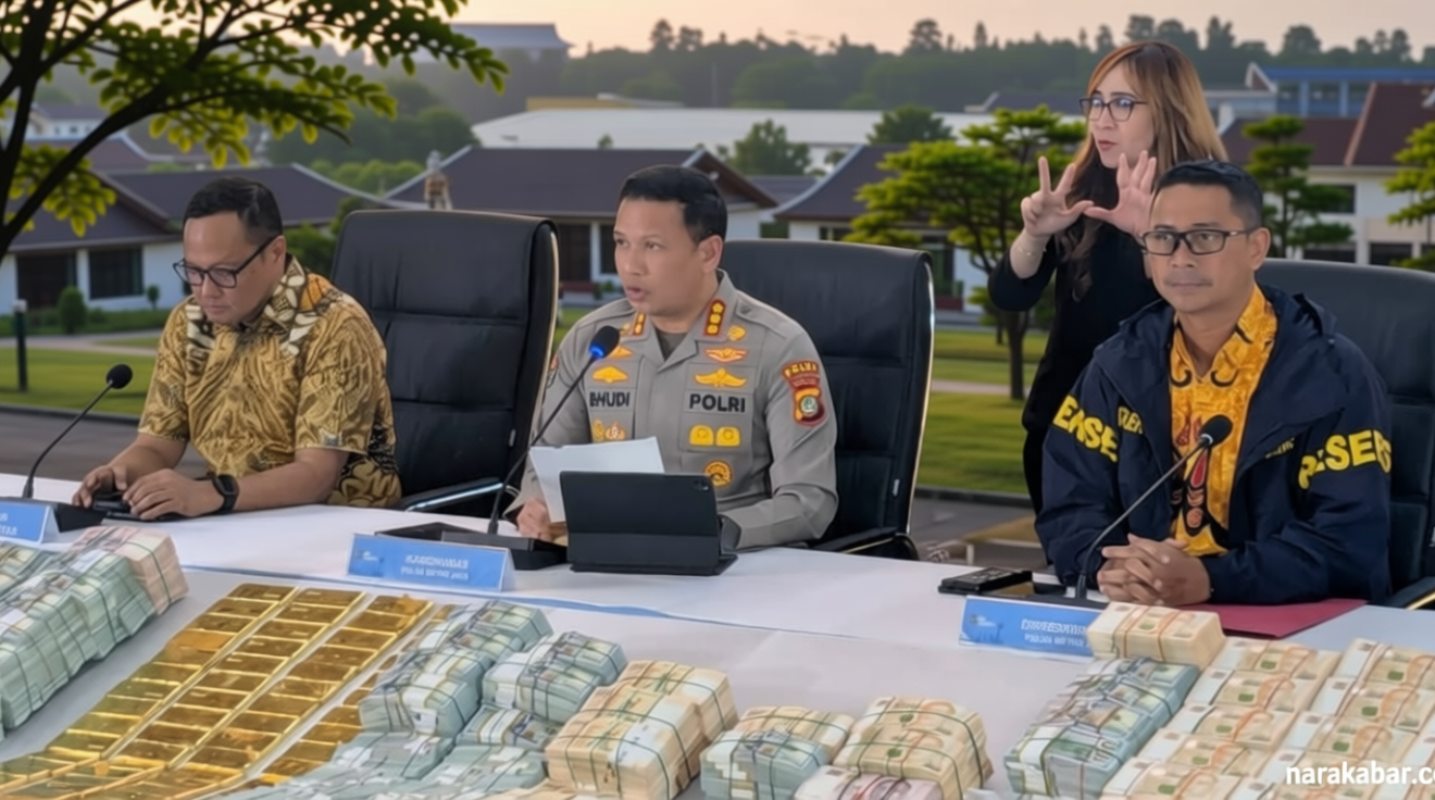 Official Announcement: Geledah 13 Lokasi dan Sita 74 Kg Emas Tapi Belum Ada Tersangka, Polda: Masih Pendalaman Paripurna