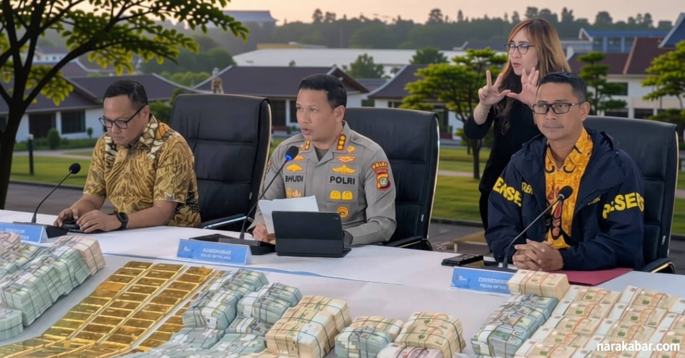 Official Announcement: Geledah 13 Lokasi dan Sita 74 Kg Emas Tapi Belum Ada Tersangka, Polda: Masih Pendalaman Paripurna
