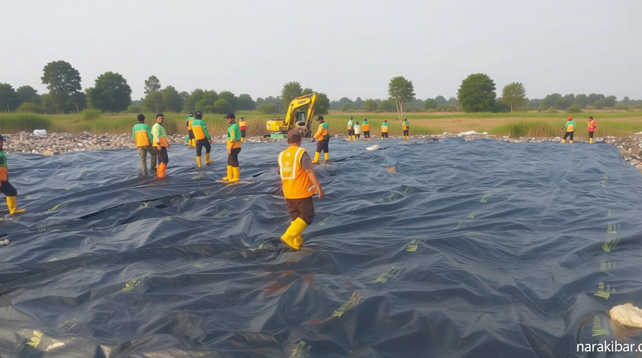 New Policy: Hindari Bau dan Air Lindi, Area Sampah Terbuka di Bantargebang Mulai Ditutup