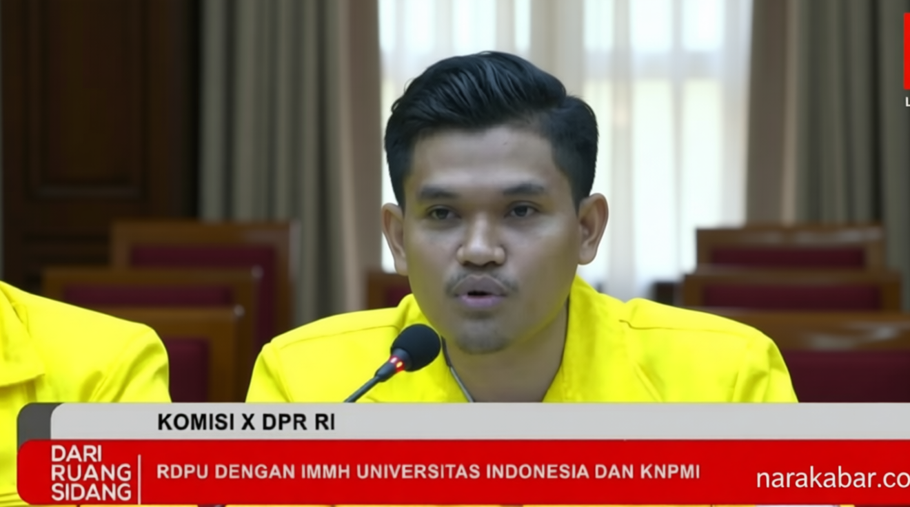 Main Agenda: Di Depan Komisi X DPR, Mahasiswa UI Sebut Pemilihan Rektor Kini Disetir Menteri