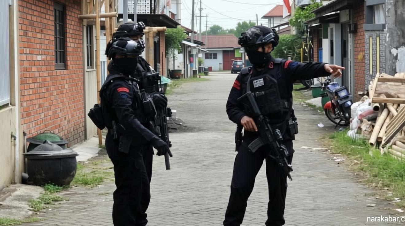 Densus 88 Tangkap Teroris di Ciamis dan Lampung, Bongkar Propaganda Medsos