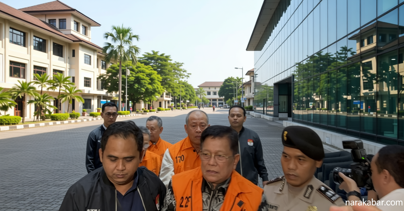 KPK Tahan 4 Tersangka Baru Korupsi Asuransi Fiktif PT Pelni Rp263 Miliar