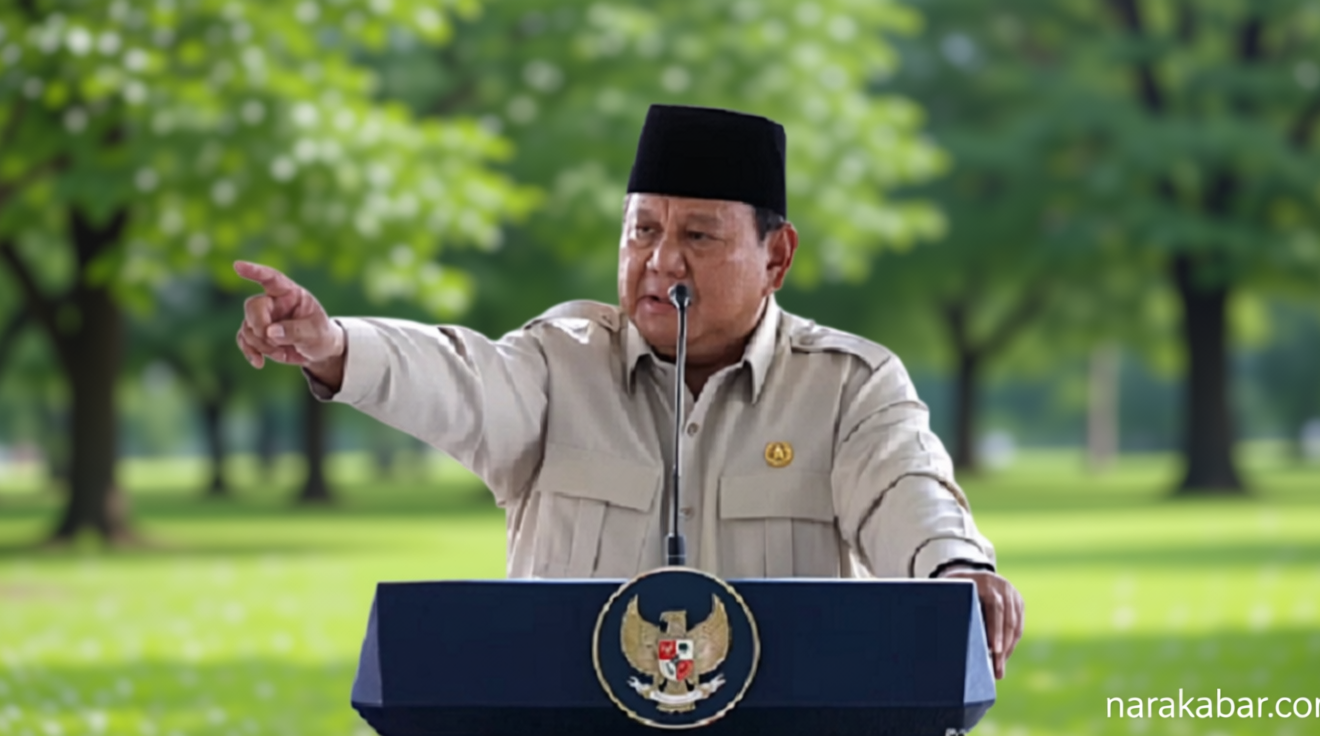 Important Visit: Prabowo Acungkan Telunjuk di Hadapan Panglima TNI, Kapolri, dan Jaksa: Semua Instropeksi!
