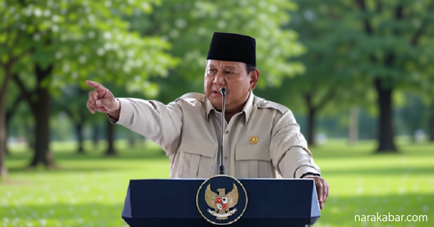 Important Visit: Prabowo Acungkan Telunjuk di Hadapan Panglima TNI, Kapolri, dan Jaksa: Semua Instropeksi!