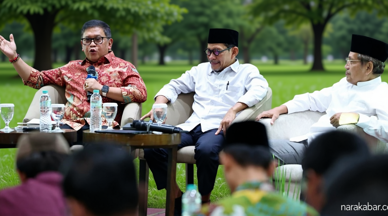 Warning Hasto Jelang Muktamar: NU Terlalu Besar Diseret ke Politik Praktis, Jangan Coba Pecah Belah