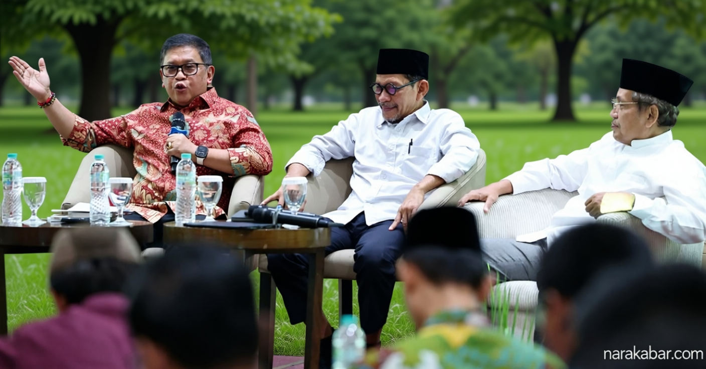 Warning Hasto Jelang Muktamar: NU Terlalu Besar Diseret ke Politik Praktis, Jangan Coba Pecah Belah