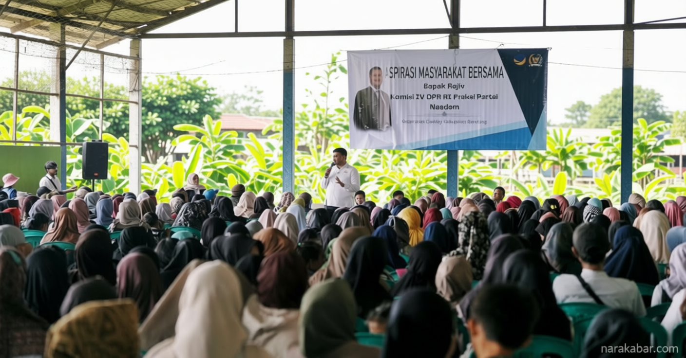 Dorong Ciwidey Naik Kelas, Legislator NasDem Ini Ingin Warga Manfaatkan Jabatannya di Komisi IV DPR