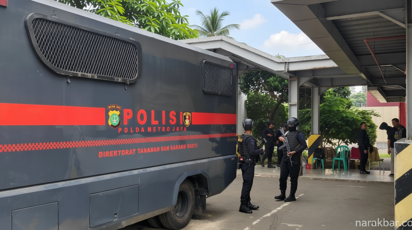 Facing Challenges: Dikawal Ketat Brimob Bersenjata, Tersangka Korupsi Don Ritto Dilimpahkan ke Kejagung Usai Jumatan