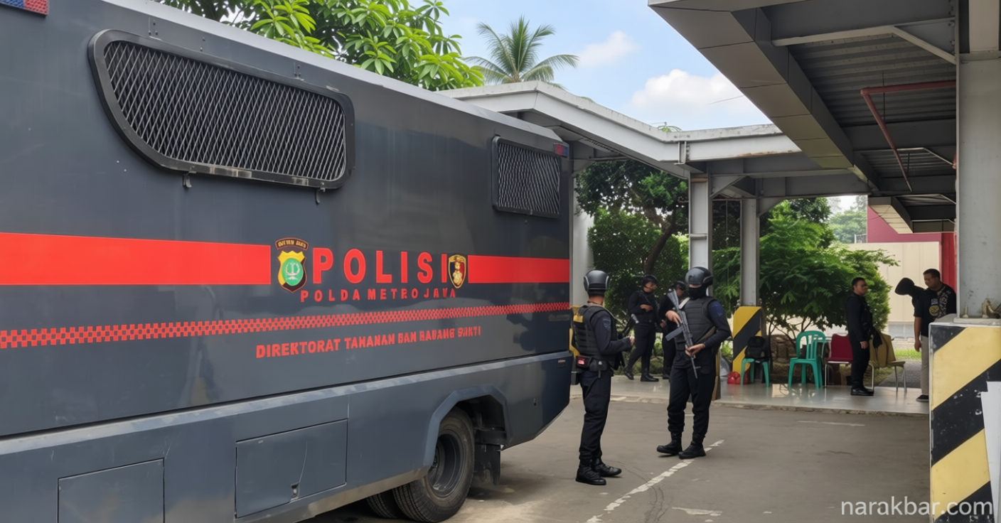 Facing Challenges: Dikawal Ketat Brimob Bersenjata, Tersangka Korupsi Don Ritto Dilimpahkan ke Kejagung Usai Jumatan