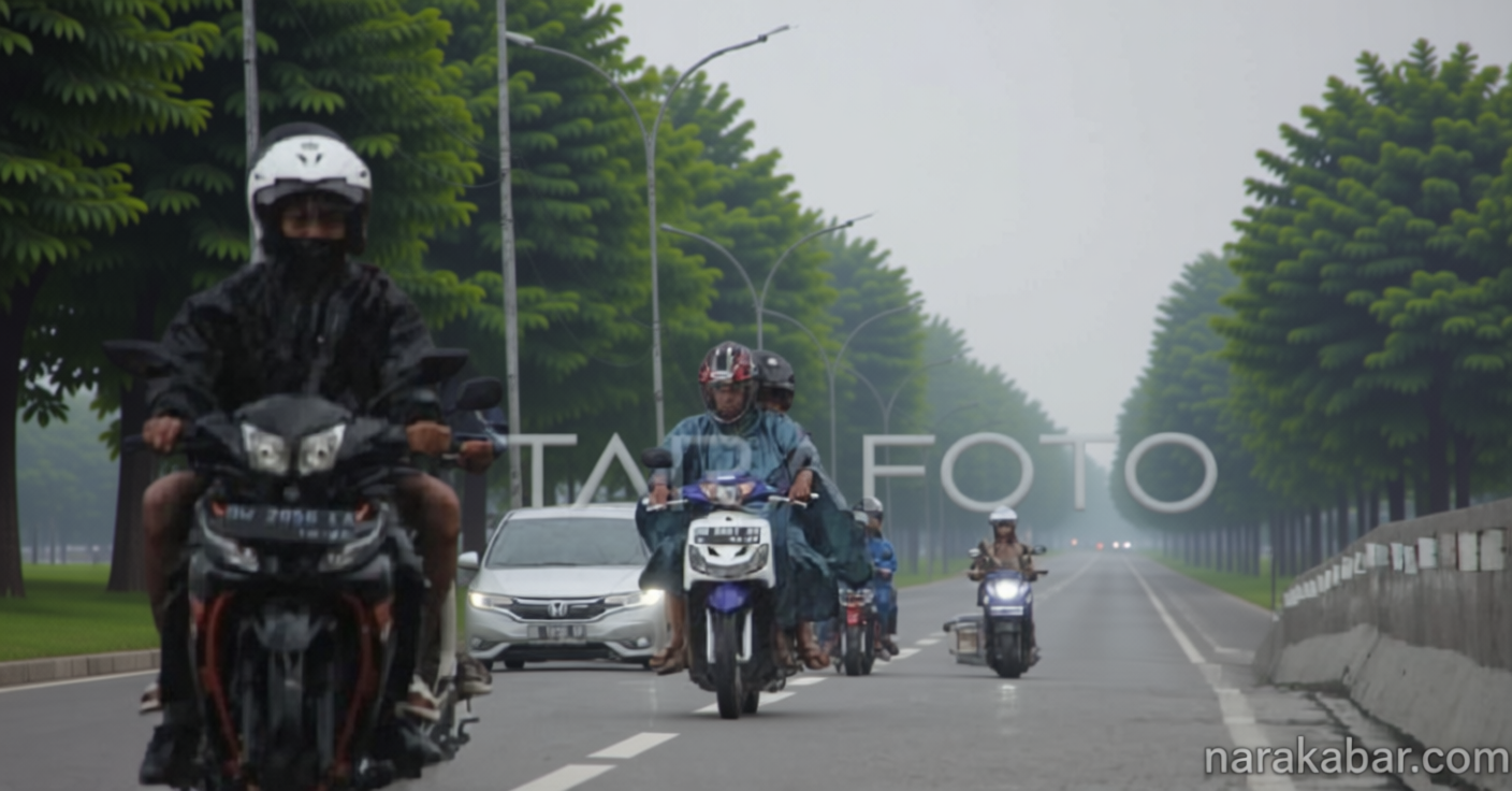 Warga Diminta Waspada! Dinamika Atmosfer Picu Hujan Lebat dan Petir di Sejumlah Kota