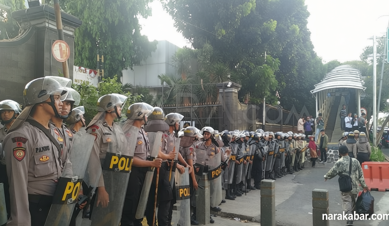 Amankan Aksi Cipayung Plus dan Ojol, Polda Metro Turunkan Ratusan Personel di Jakpus
