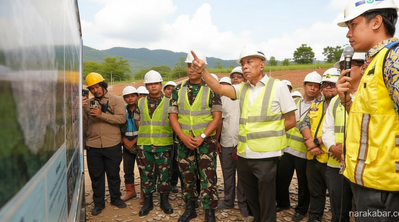 Important Visit: Wamensos Tinjau Pembangunan Sekolah Rakyat Permanen Kulon Progo, Progres Capai 91 Persen