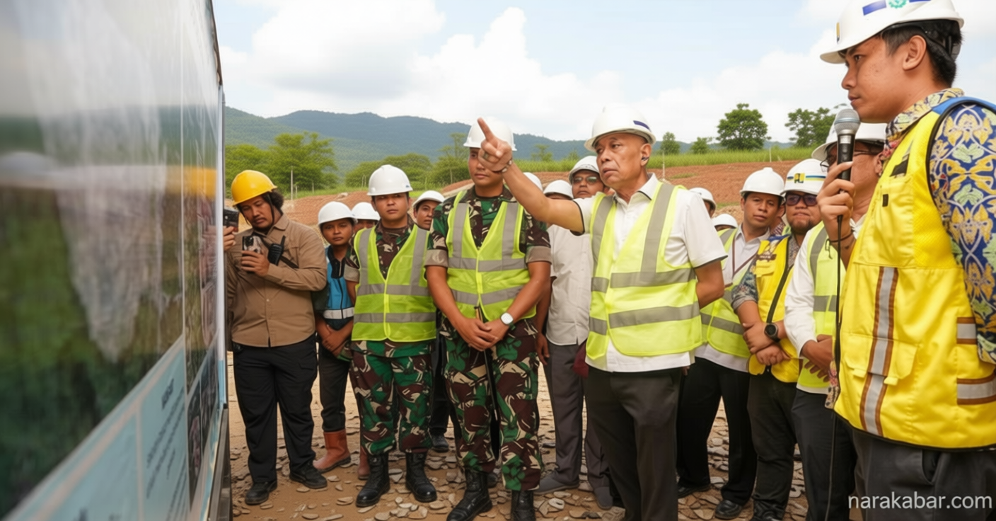 Important Visit: Wamensos Tinjau Pembangunan Sekolah Rakyat Permanen Kulon Progo, Progres Capai 91 Persen