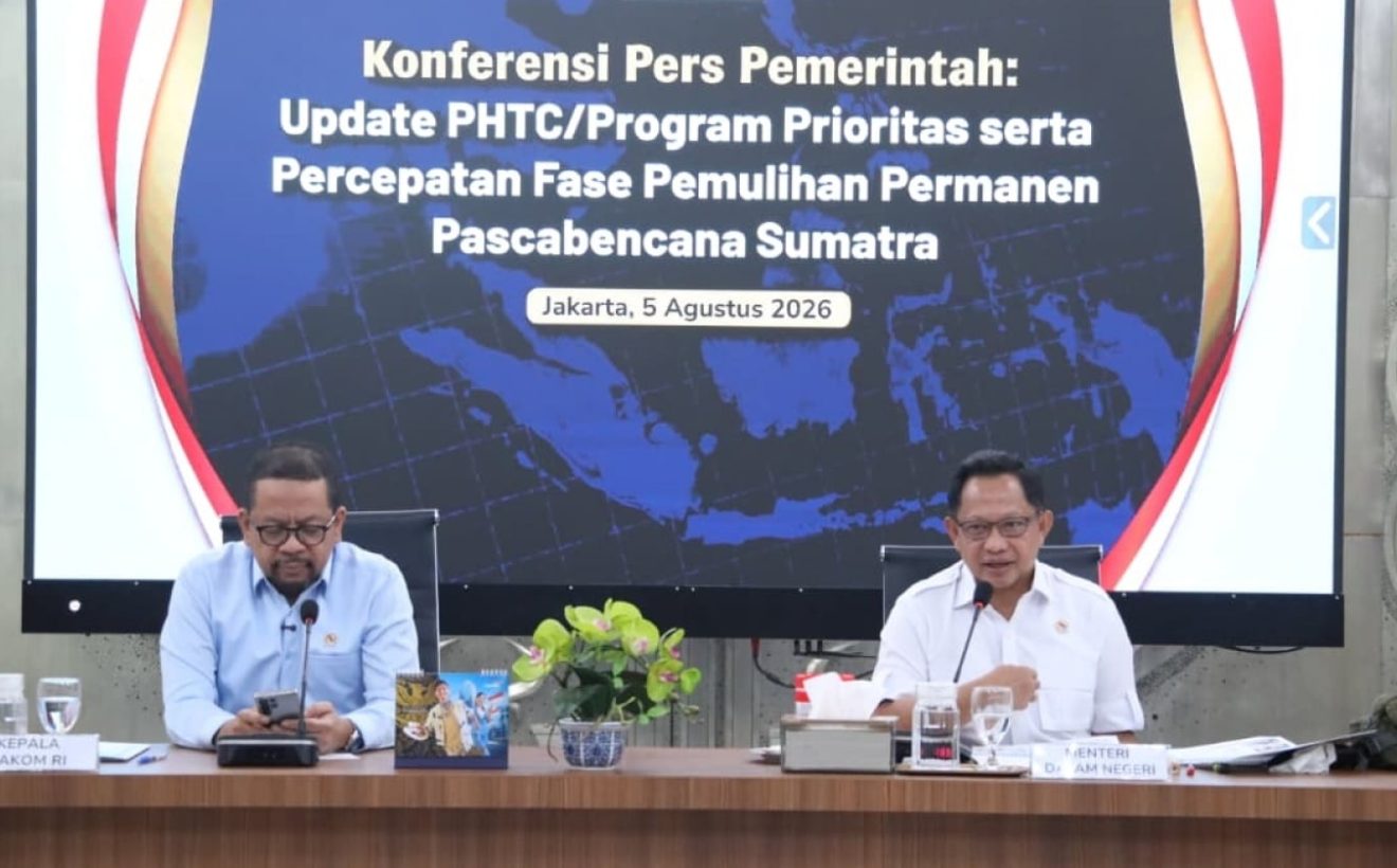 Tito Minta 16 Kementerian/Lembaga Percepat Eksekusi Program Rehab-Rekon Pascabencana di Sumatera