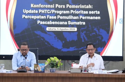 Tito Minta 16 Kementerian/Lembaga Percepat Eksekusi Program Rehab-Rekon Pascabencana di Sumatera