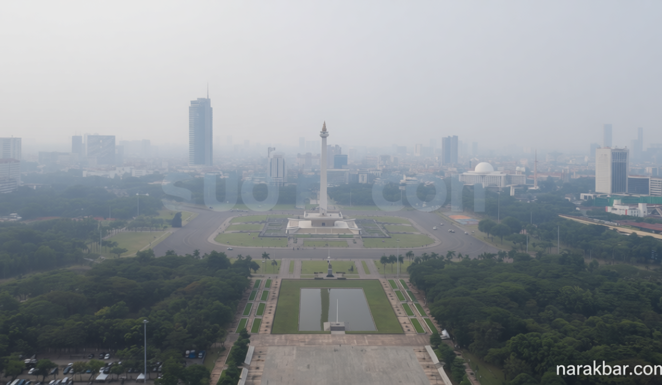 Kualitas Udara Jakarta Terburuk Ketiga di Dunia, Polusi PM2.5 Capai Level Tidak Sehat
