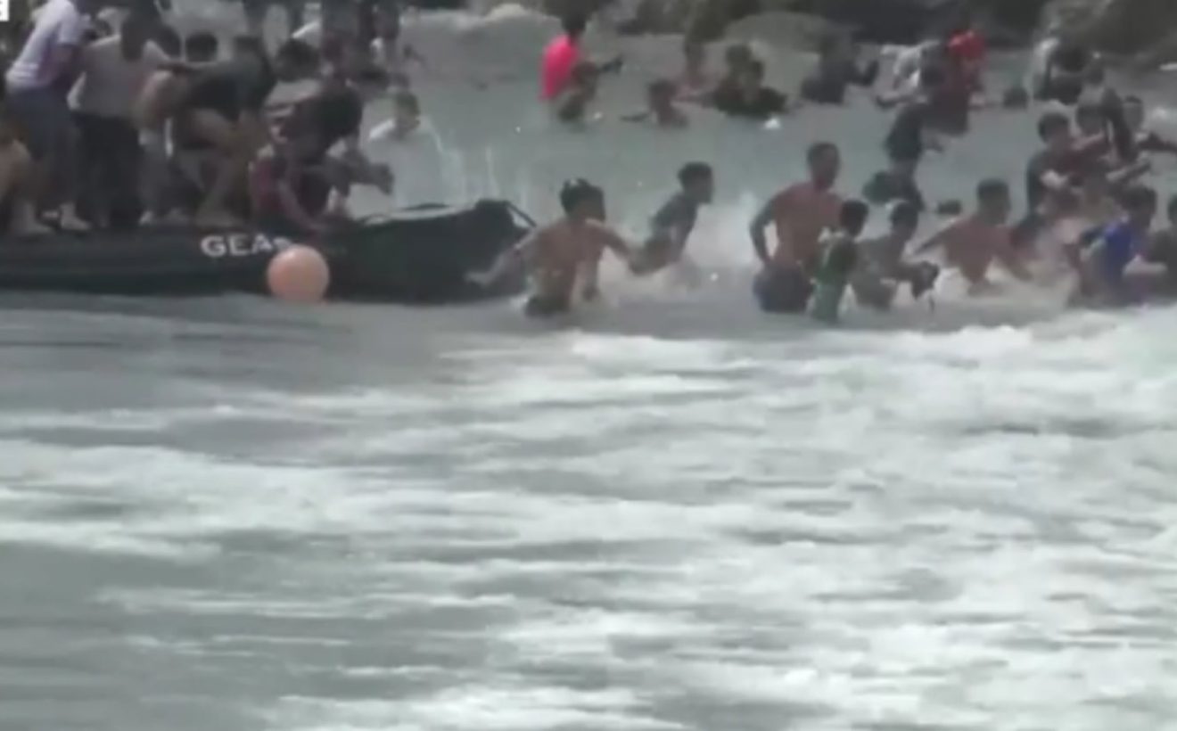 Anak Imigran Afrika-Maroko Jebol Perbatasan Ceuta Spanyol Terancam Pelecehan dan Kekerasan