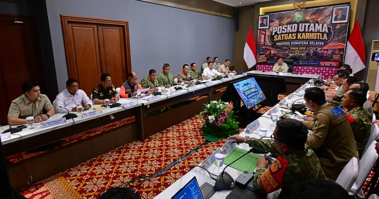 Menhut dan Menteri LH Absen Rapat Karhutla, Istana Beri Penjelasan