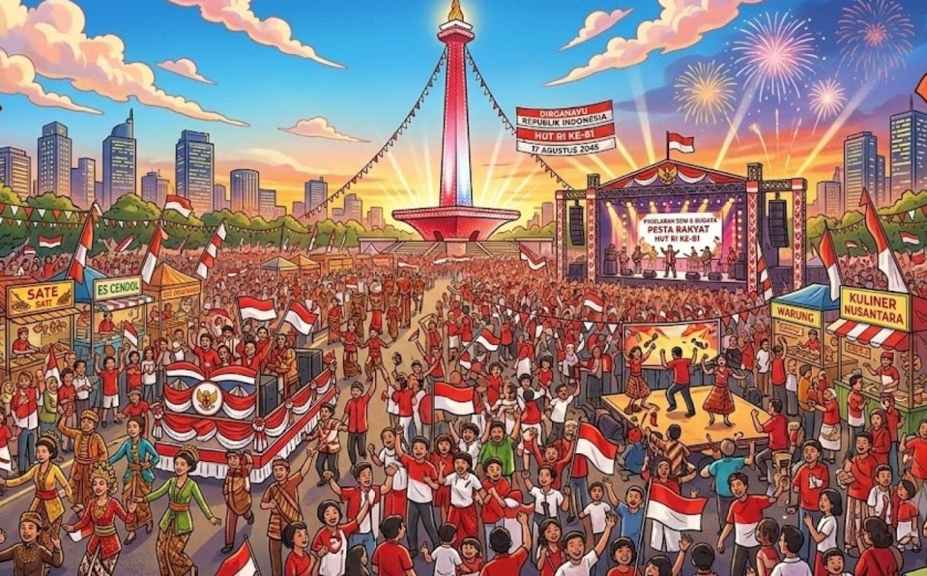Rangkaian Acara HUT ke-81 RI 2026 di Jakarta, Ada Upacara dan Pesta Rakyat Bertabur Hadiah