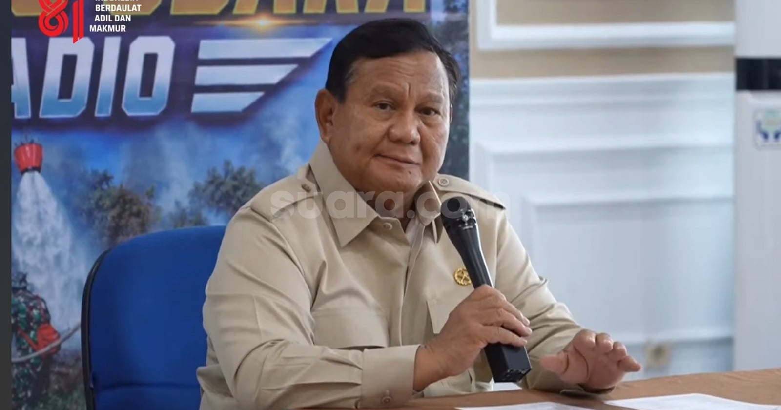 Prabowo Pimpin Rapat Karhutla Kalimantan: Siapa yang Bisa Kasih Saya Presentasi?