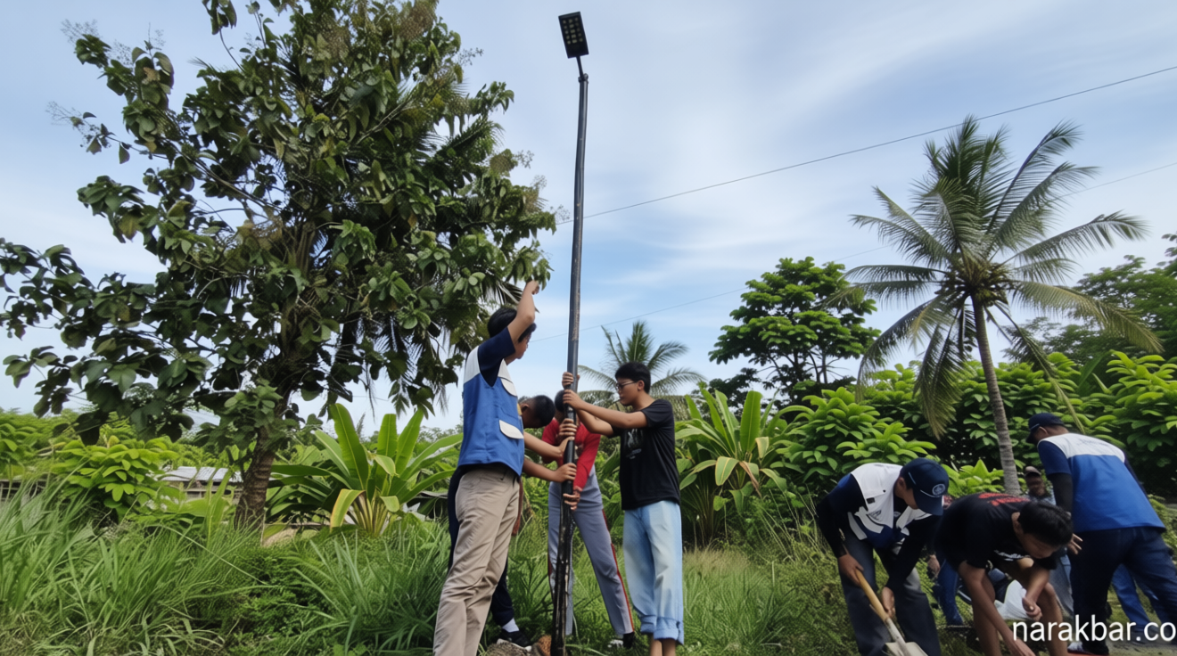Mahasiswa UGM Terangi Jalan Gelap Banyuwangi, Hadirkan Energi Bersih dan Ekonomi Sirkular