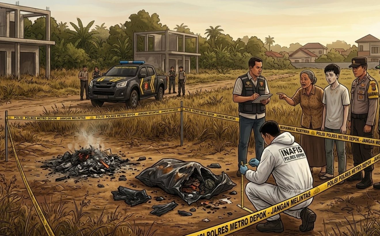 Cekcok Berujung Maut, Pelaku Mutilasi Depok Baru Mengenal Korban Lewat Sosial Media