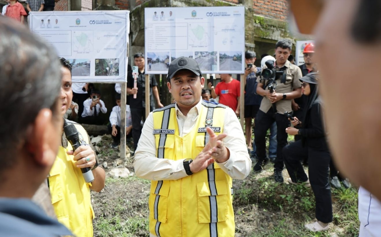 Puluhan Tahun Menanti, Jalan Strategis di Nias Utara Akhirnya Diaspal Era Gubernur Bobby