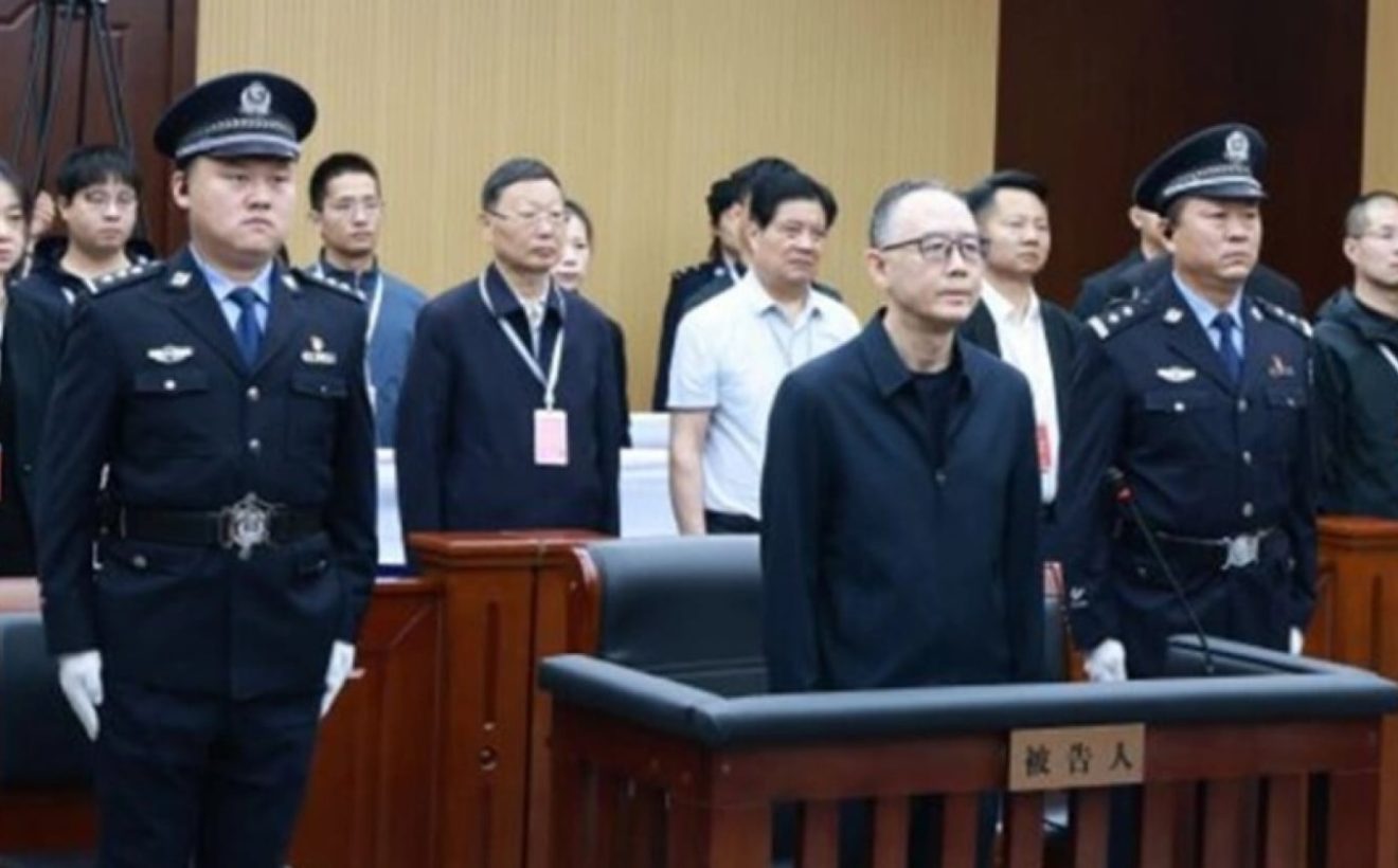 Terima Suap 148 Juta Mantan Gubernur di China Divonis Mati Plus Dimiskinkan