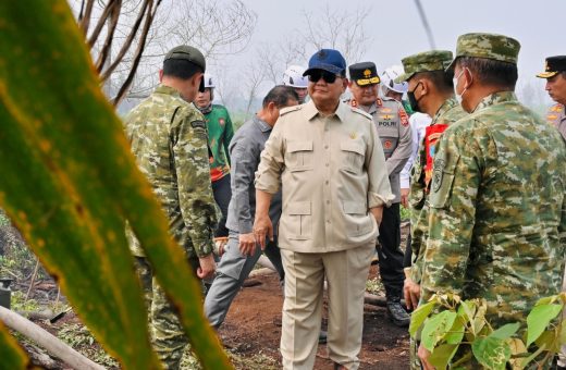 Bukit Soeharto Kebakaran, Prabowo: Jangan sampai ke Zona Inti IKN