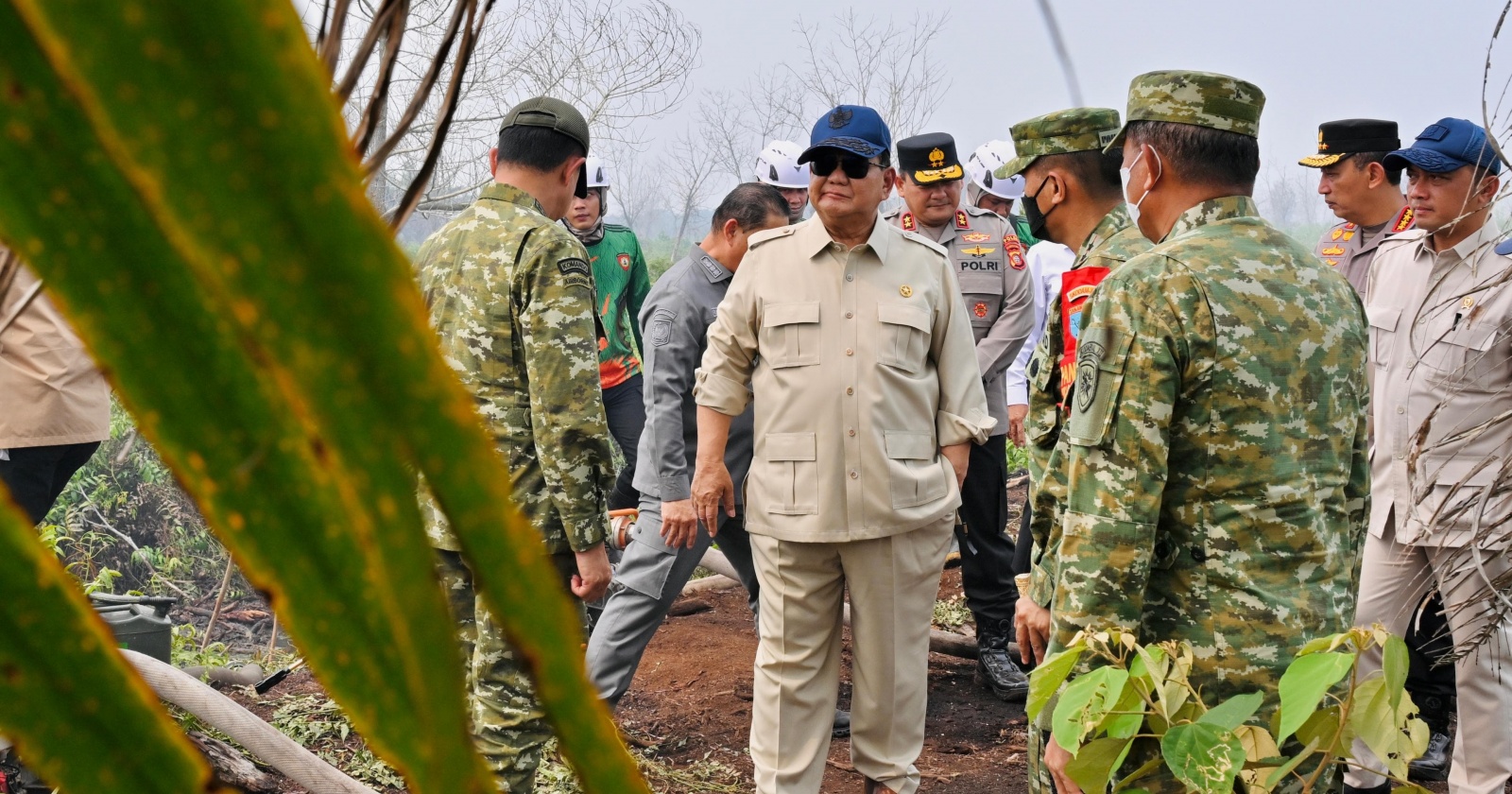 Bukit Soeharto Kebakaran, Prabowo: Jangan sampai ke Zona Inti IKN